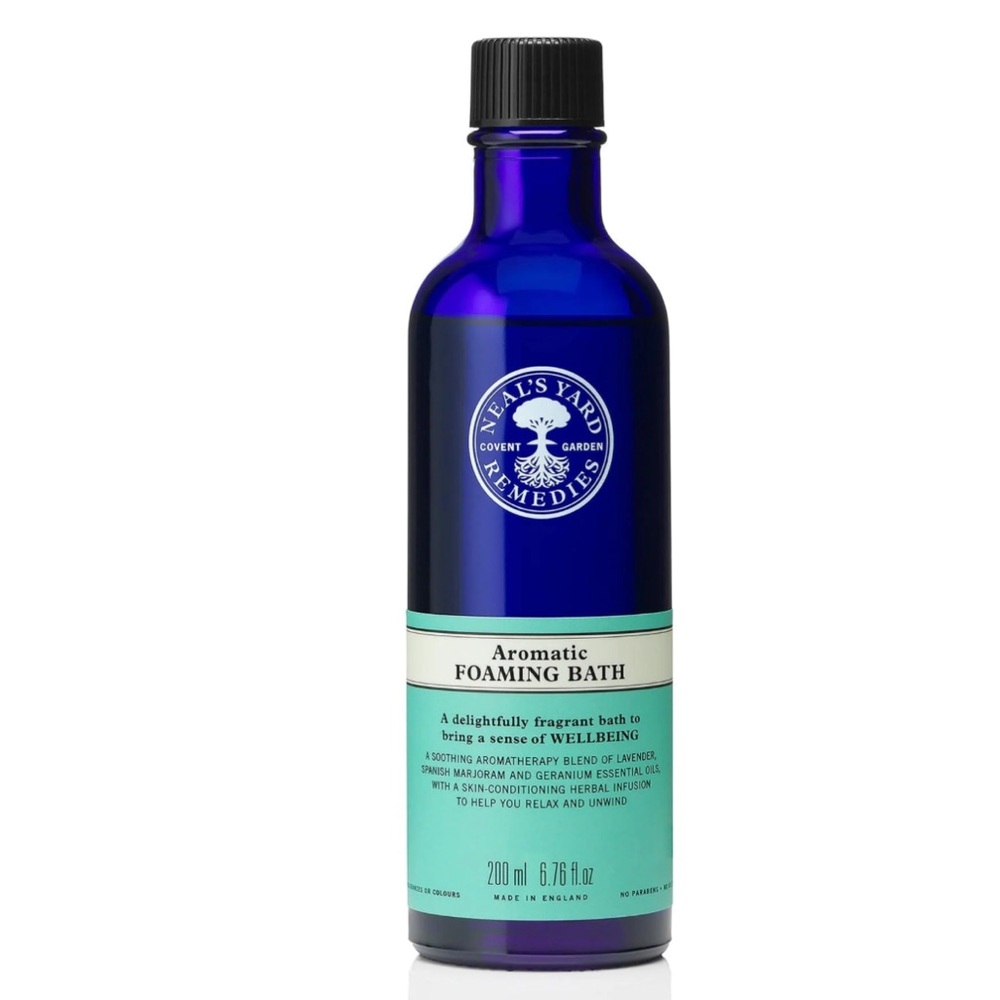 Neal’s Yard Remedies Aromatic Foaming Bath
Brand new, unopened